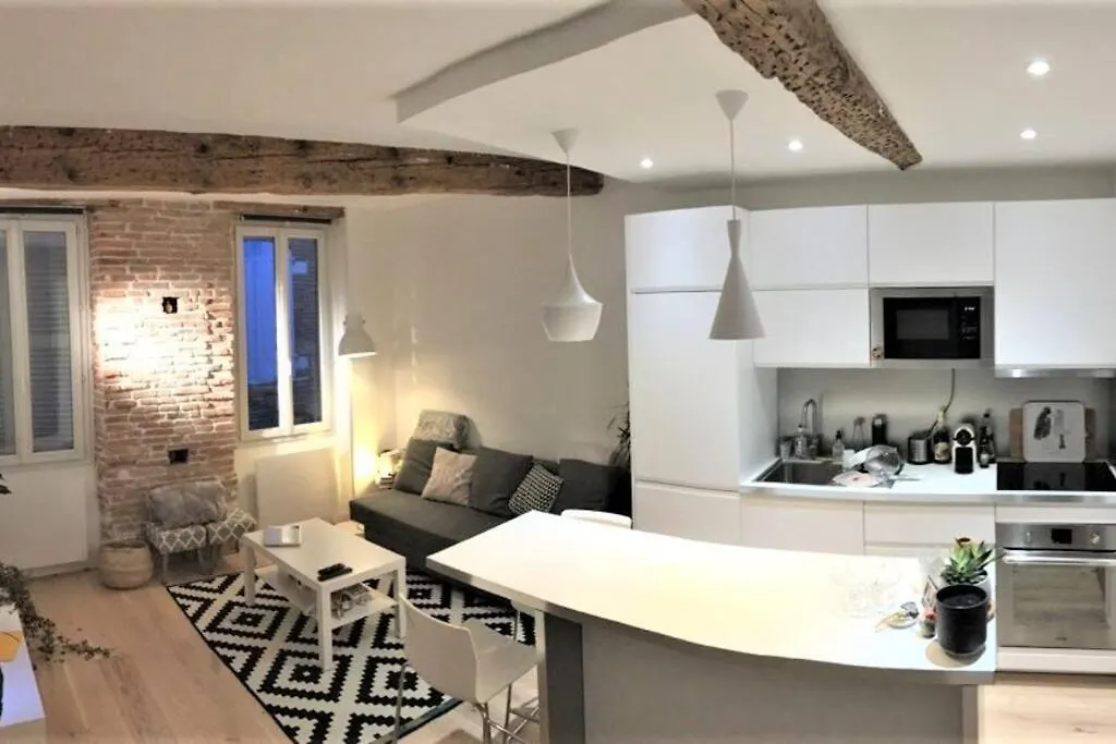 Duplex Aux Carmes Lägenhet Toulouse Frankrike
